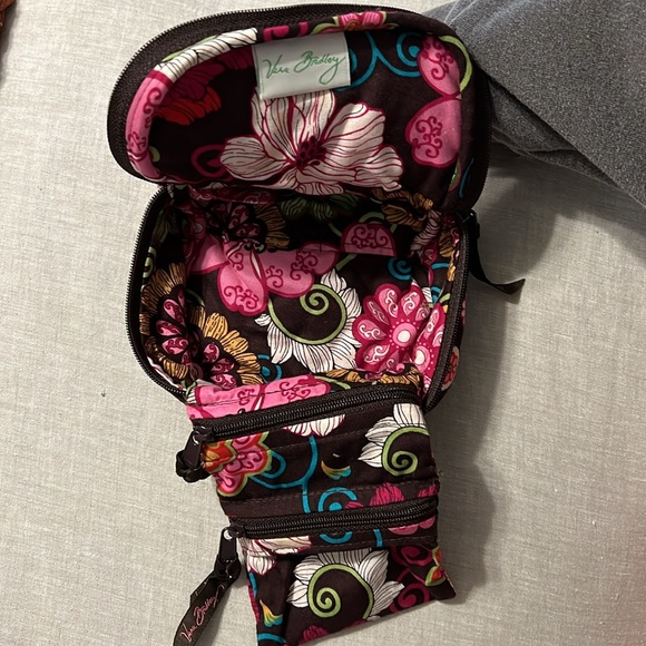Vera Bradley Mod Floral Pink Jewelry Case - Picture 2 of 3